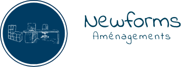 NEWFORMS AMENAGEMENTS Fabricant De Mobilier Sur Mesure En France Logo Footer