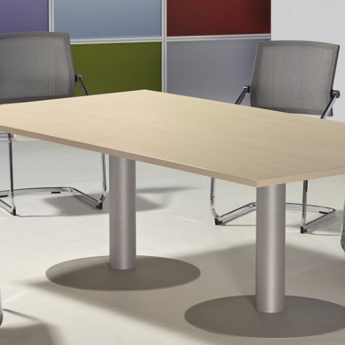 NEWFORMS AMENAGEMENTS Fabricant De Mobilier Sur Mesure En France TABLE REUNION PIED COROLLE